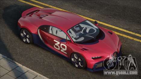 Bugatti Chiron Profilée 2023 [CCD] for GTA San Andreas