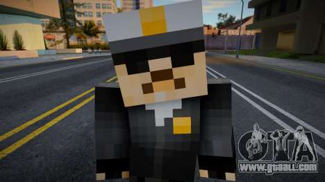 Lapdm1 Minecraft Ped for GTA San Andreas