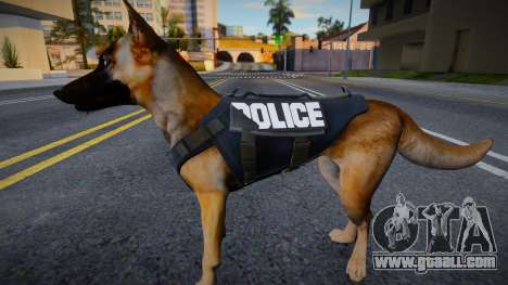 Dog Police (cachorro policial) for GTA San Andreas