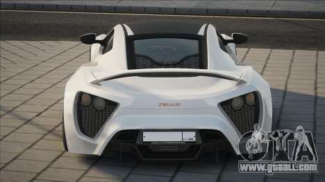 Zenvo Sport [White] for GTA San Andreas