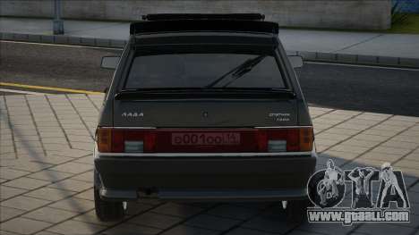 Vaz 2108 [Black] for GTA San Andreas