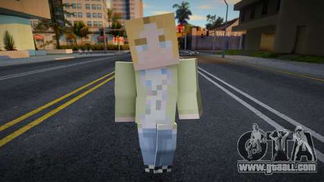 Wmyst Minecraft Ped for GTA San Andreas