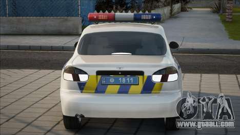 Daewoo Lanos Police of Ukraine for GTA San Andreas