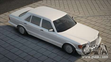 Mercedes-Benz W126 560 SEL [White] for GTA San Andreas