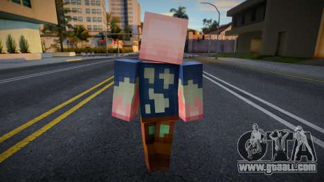 Sbmytr3 Minecraft Ped for GTA San Andreas