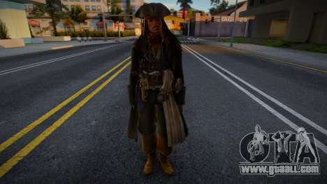 Captain Jack Sparrow from Kingdom Hearts III for GTA San Andreas