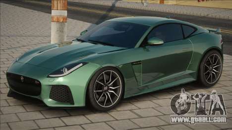 Jaguar F-Type SVR [Green] for GTA San Andreas
