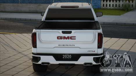 GMC Sierra AT4 2020 [White] for GTA San Andreas