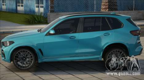 BMW X5 Blue for GTA San Andreas