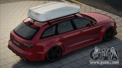 Audi RS6 Avant UKR Plate for GTA San Andreas