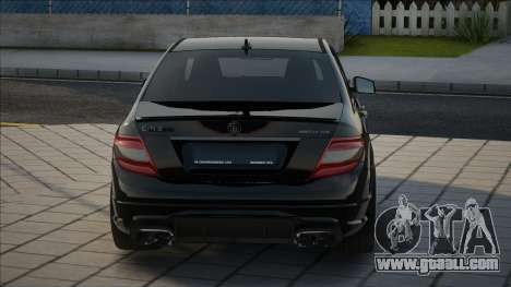 Mercedes-Benz C63 AMG [Black] for GTA San Andreas