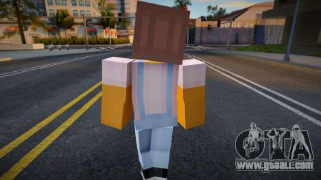 Wfybu Minecraft Ped for GTA San Andreas