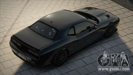 Dodge Challenger SRT Hellcat Black for GTA San Andreas