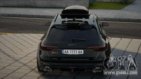 Audi RS4-R [Black] for GTA San Andreas