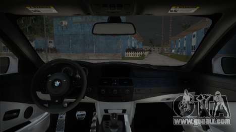 BMW M5 E60 UKR Plat for GTA San Andreas
