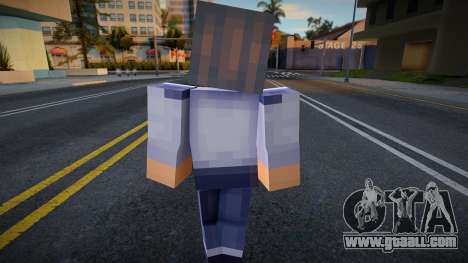 Wmysgrd Minecraft Ped for GTA San Andreas