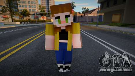 Sofost Minecraft Ped for GTA San Andreas
