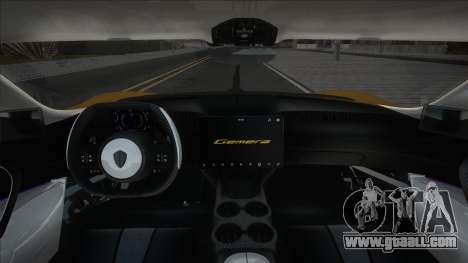 Koenigsegg Gemera Wide Body CCD for GTA San Andreas
