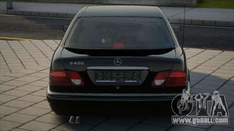 Mercedes-Benz E420 [Black] for GTA San Andreas