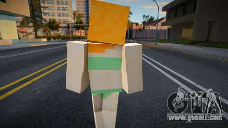 Wfybe Minecraft Ped for GTA San Andreas