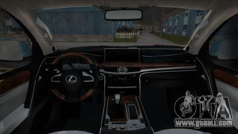 Lexus LX570 UKR Plate for GTA San Andreas