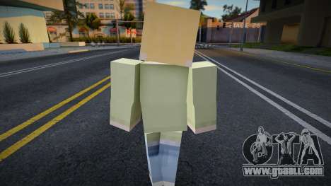 Wmyst Minecraft Ped for GTA San Andreas