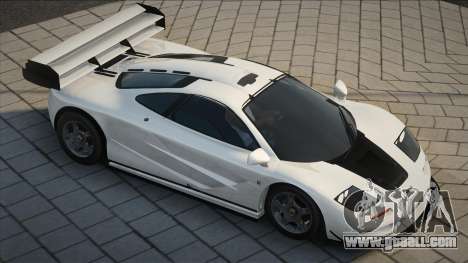 Mclaren F1 White for GTA San Andreas