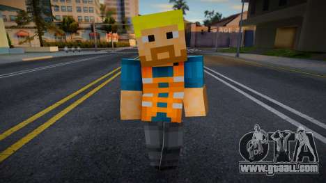 Wmycon Minecraft Ped for GTA San Andreas