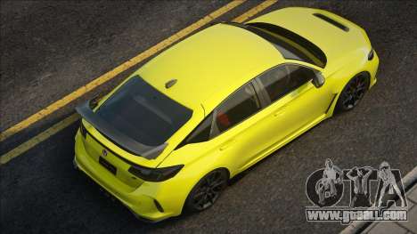 Honda Civic Oriel 2023 [Yellow] for GTA San Andreas