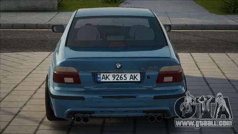 BMW M5 E39 UKR Plate for GTA San Andreas