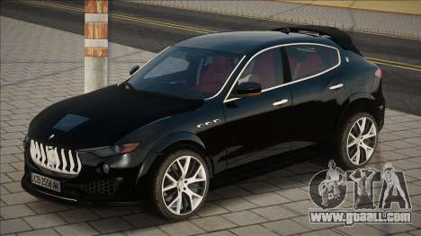 Maserati Levante Mansory Black for GTA San Andreas