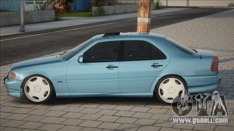 Mercedes-Benz C43 [Blue] for GTA San Andreas