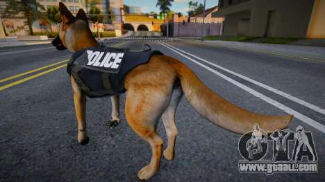 Dog Police (cachorro policial) for GTA San Andreas