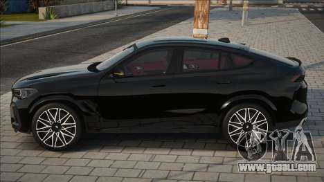 BMW X6 2021 [Black] for GTA San Andreas