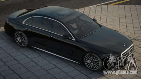 Mercedes-Benz W223 [Black] for GTA San Andreas