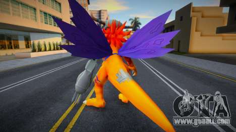 Metalgreymon for GTA San Andreas