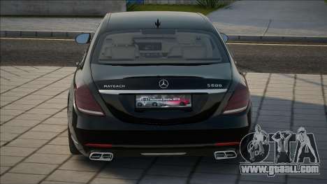 Mercedes-Benz X222 Black for GTA San Andreas