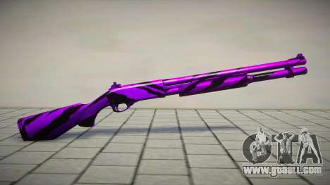 Fiolet Gun - Chromegun for GTA San Andreas