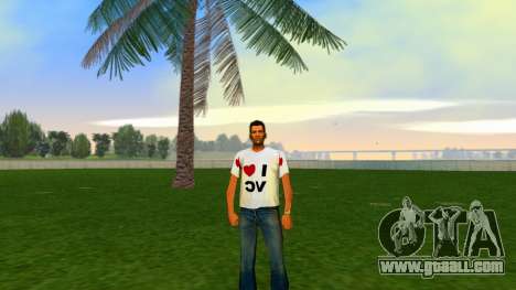 Tommy I Love VC T-Shirt for GTA Vice City