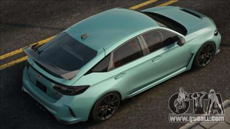 Honda Civic Oriel 2023 [Cyan Blue] for GTA San Andreas