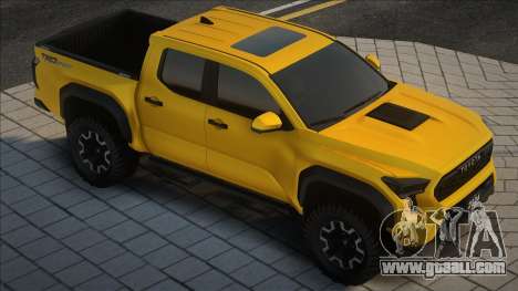 Toyota Tacoma 2024 TRD Sport Yellow for GTA San Andreas