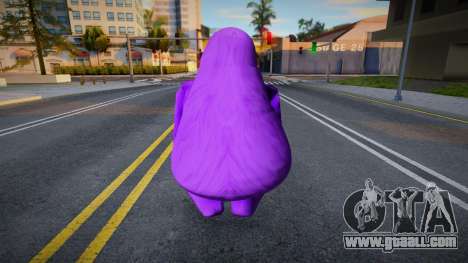 Grimace Shake del MC Donalds y juego de terror for GTA San Andreas