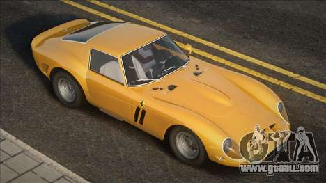 Ferrari 250 GTO [Yellow CCD] for GTA San Andreas
