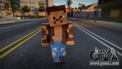 Swmotr3 Minecraft Ped for GTA San Andreas
