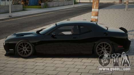 Dodge Challenger SRT Hellcat Black for GTA San Andreas