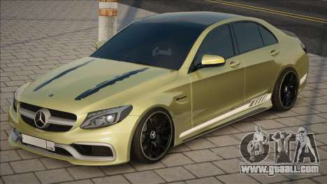 Mercedes-Benz C63s [Gold] for GTA San Andreas