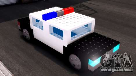 Lego Police Car for GTA 4
