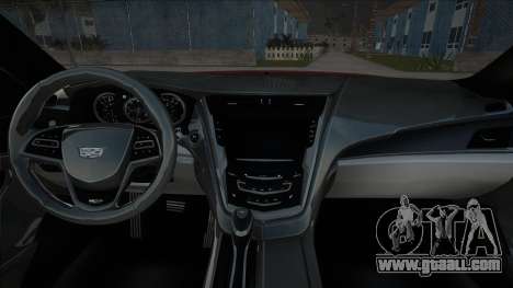 Cadillac CTS Ukr Plate for GTA San Andreas