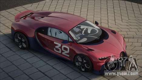 Bugatti Chiron Profilée 2023 UKR for GTA San Andreas
