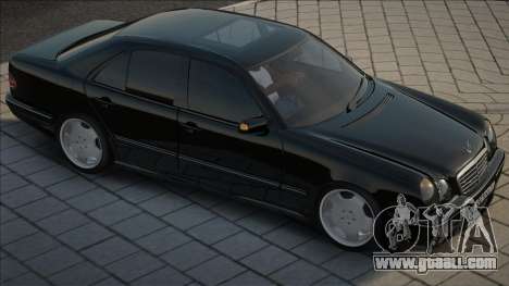 Mercedes-Benz W210 E55 [Black] for GTA San Andreas
